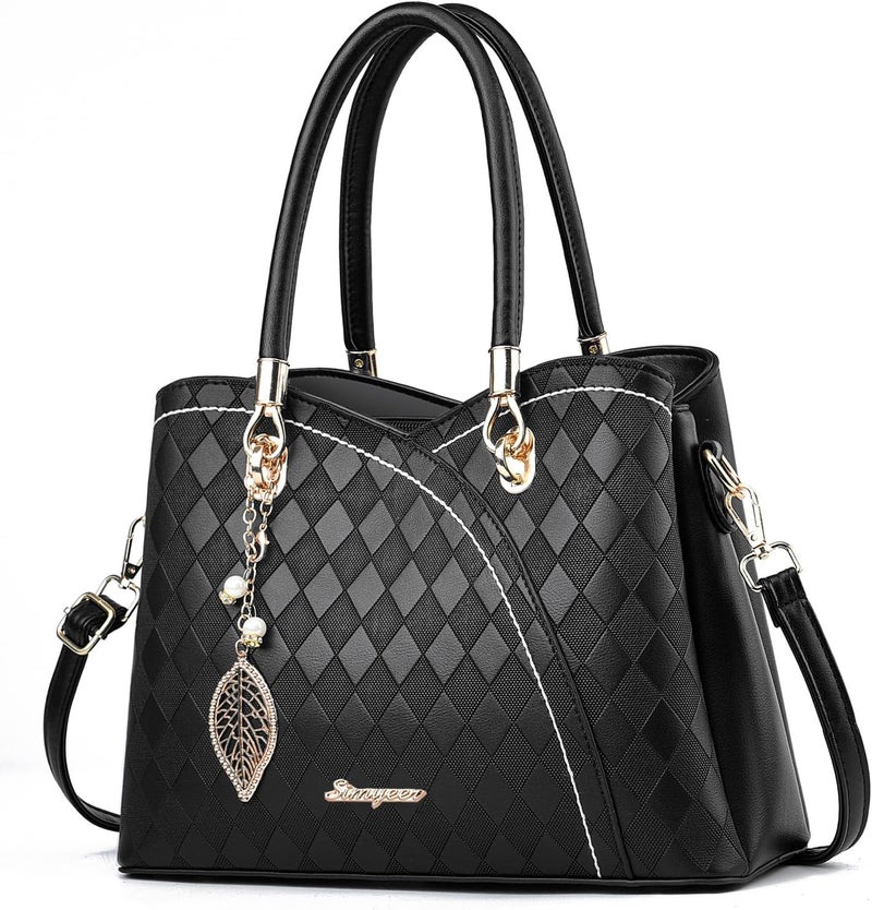 SiMYEER Purses and Handbags Top Handle Satchel Shoulder Bags Messenger Tote Bag for Ladies - Image 1